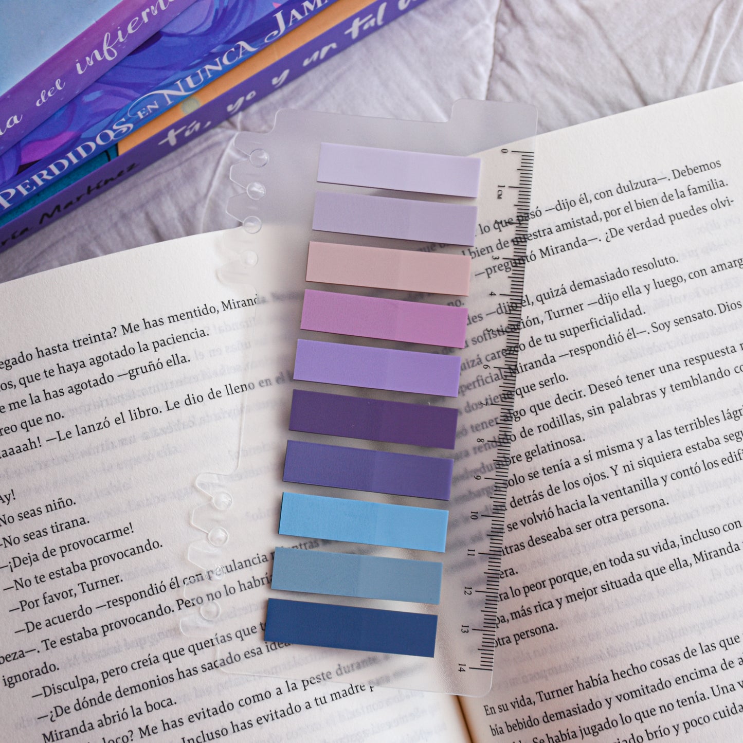 Post it colores morados